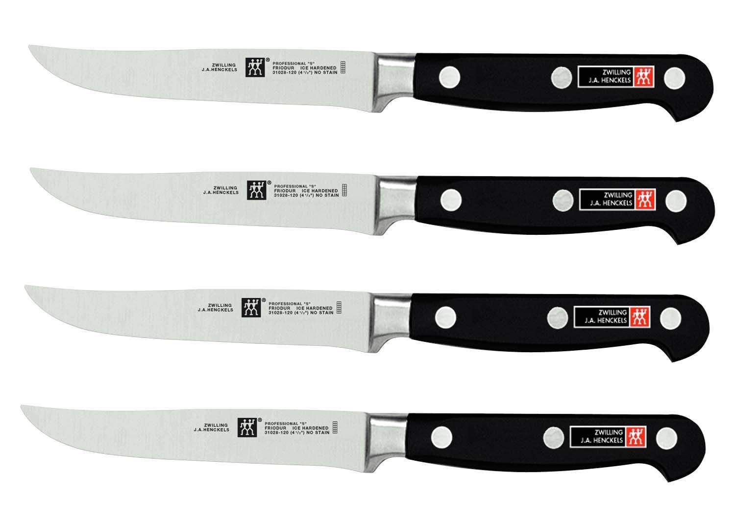 Zwilling J.A. Henckels Professional S 4Piece Steak Knife Set Spotix — free download