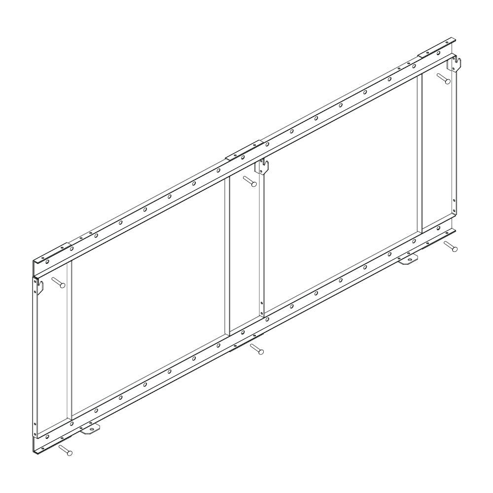 SimpliFire Wall Mount Kit for SimpliFire Allusion 48-Inch Electric Fireplace