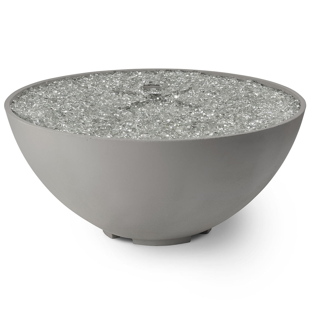 The Outdoor GreatRoom Company CV-30E Cove Edge Round Gas Fire Pit, 42-Inch