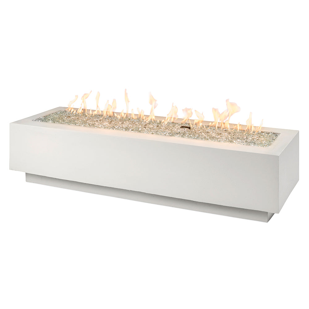 The Outdoor GreatRoom Company CV-72 Cove Linear Gas Fire Pit Table, 72-Inch