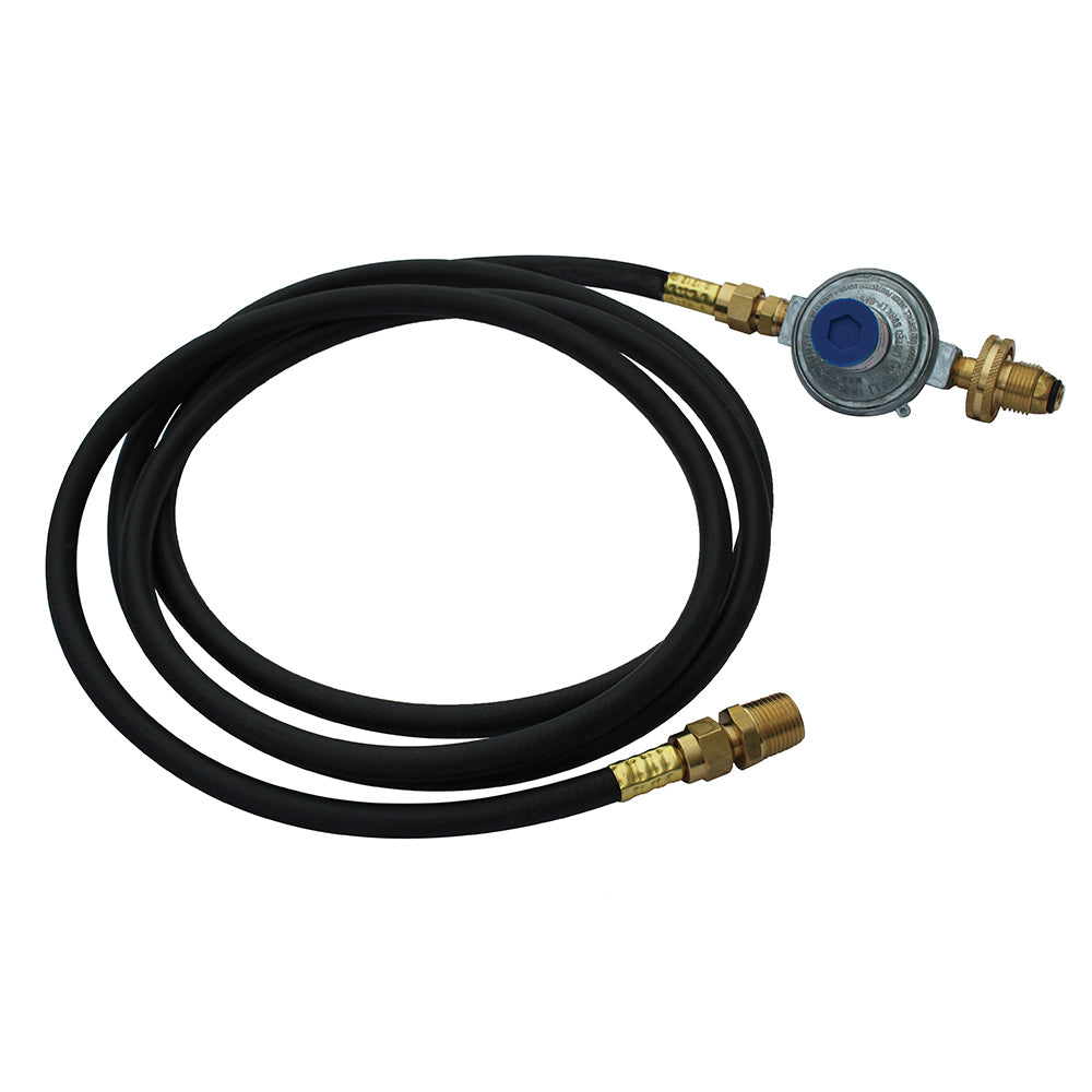 Warming Trends Propane Regulator with Quick Disconnect, 10-Foot