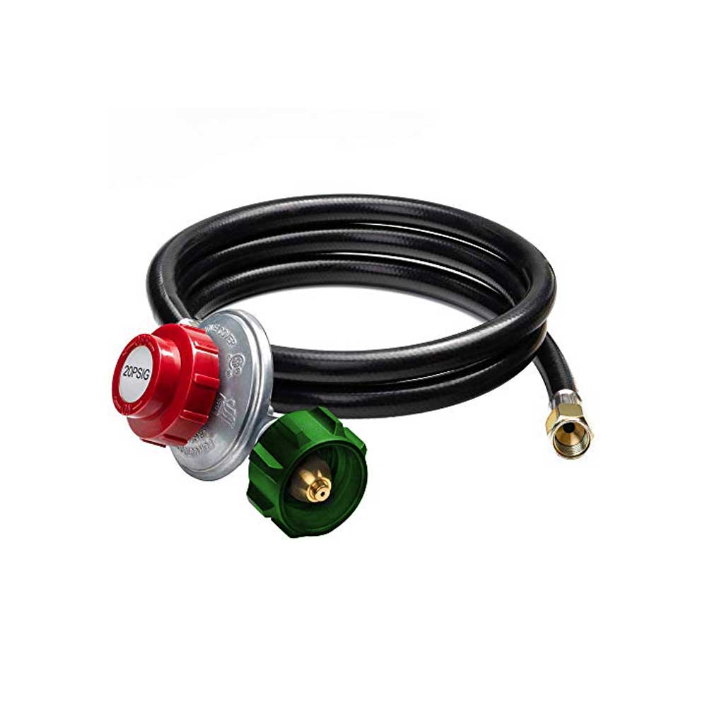 The Outdoor Plus High Pressure Propane Gas Hose, 8-Foot