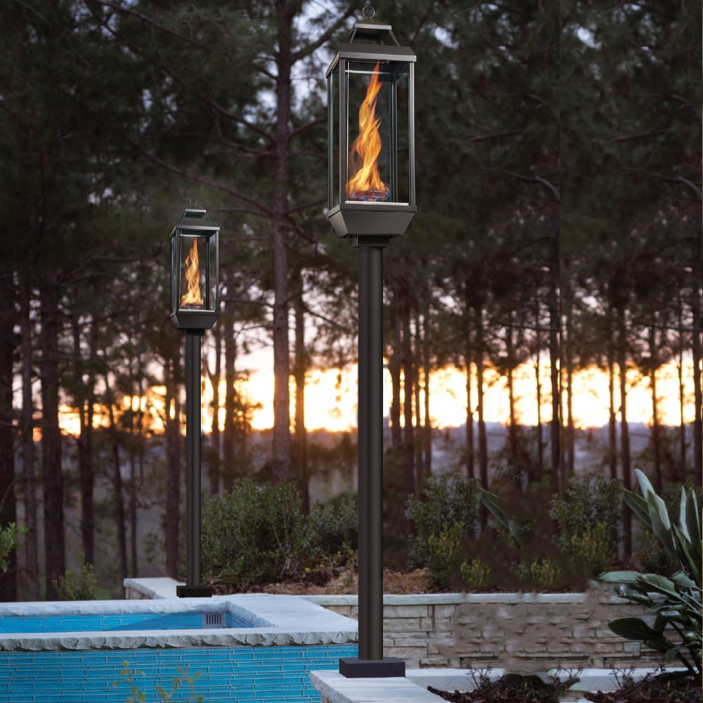 Tempest Torch 94900748 Deck Mount Premium Lantern, Electronic Ignition