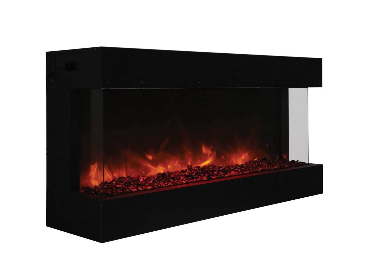 Amantii Tru-View Series Electric Fireplace, 40 Inch