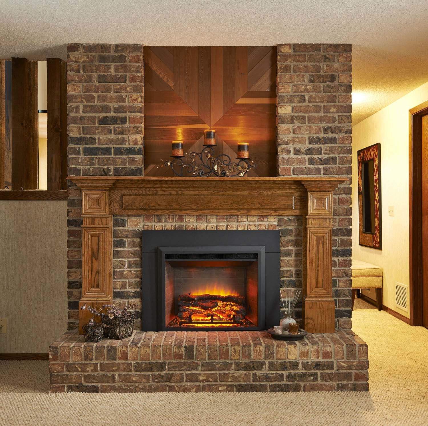 GreatCo Gallery Series Insert Electric Fireplace, 36-Inch Surround, New