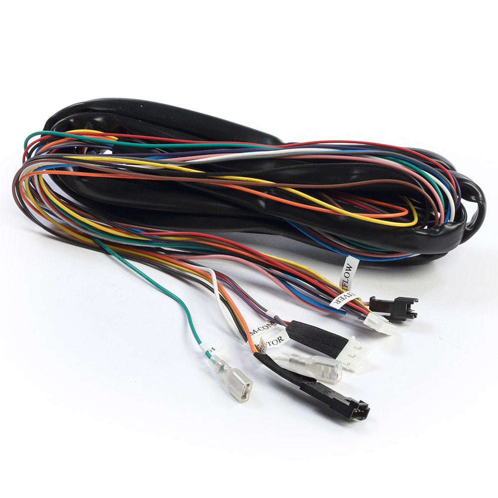 10-foot wire harness with multicolor wires and several module connectors