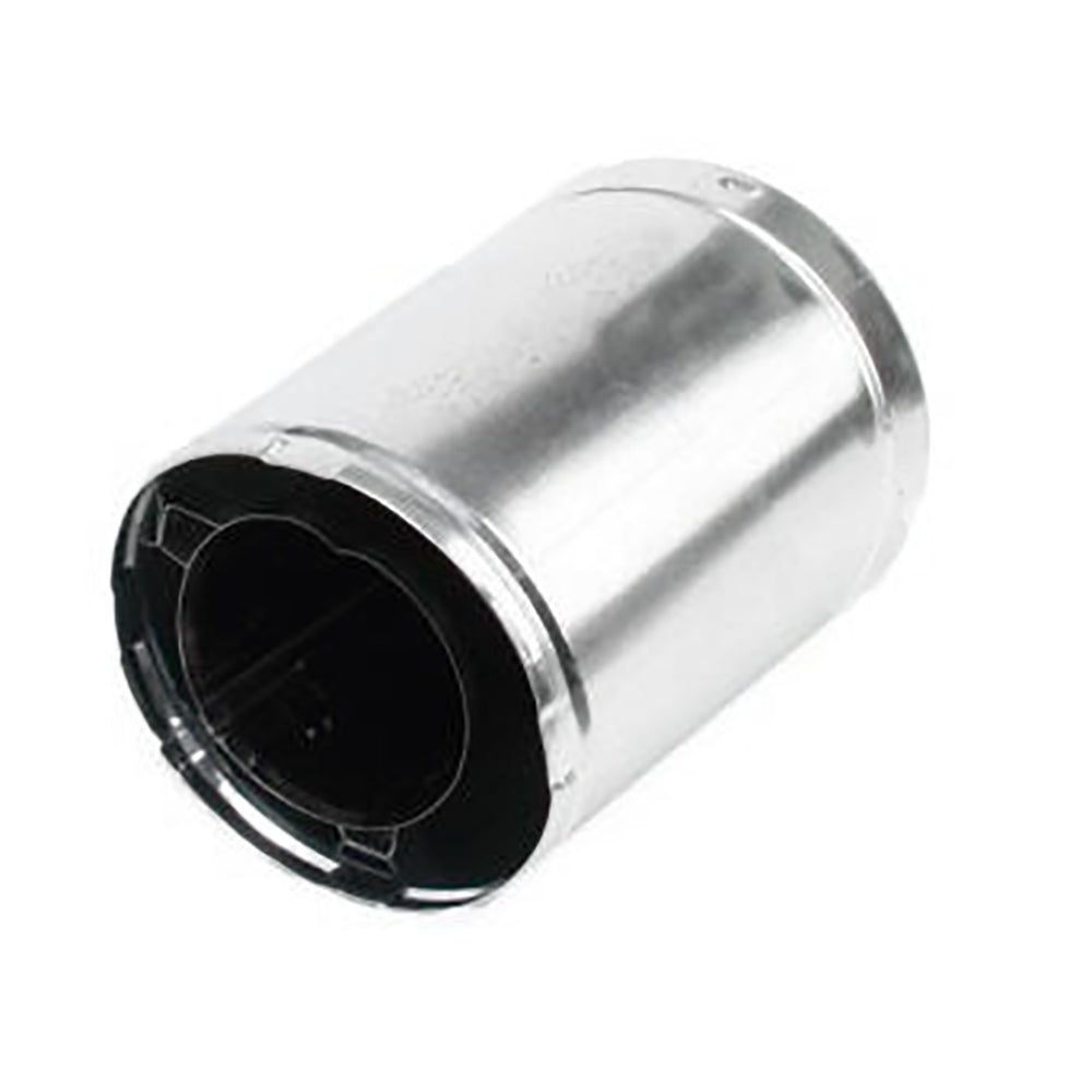 36-inch double-wall chimney pipe section with snap-lock, stainless steel