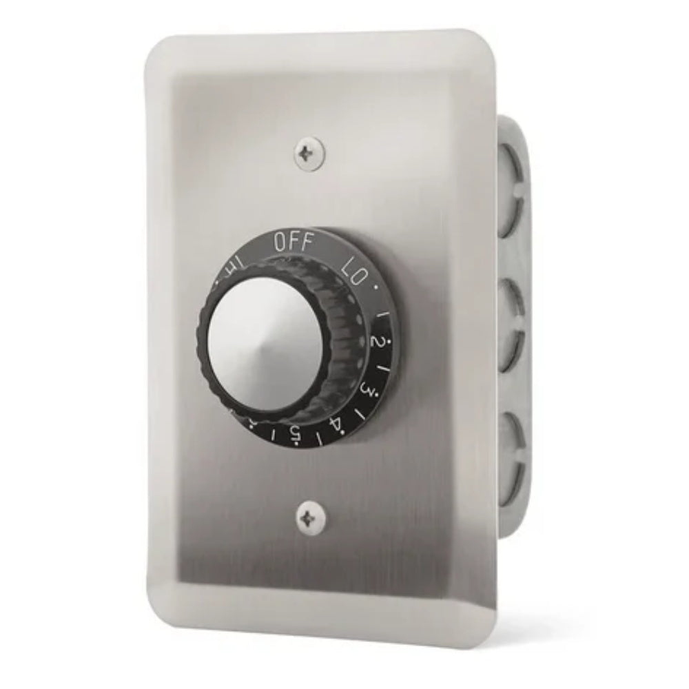 Infratech 120V Regulator Single Flush Mount with Stainless Steel Wall Plate
