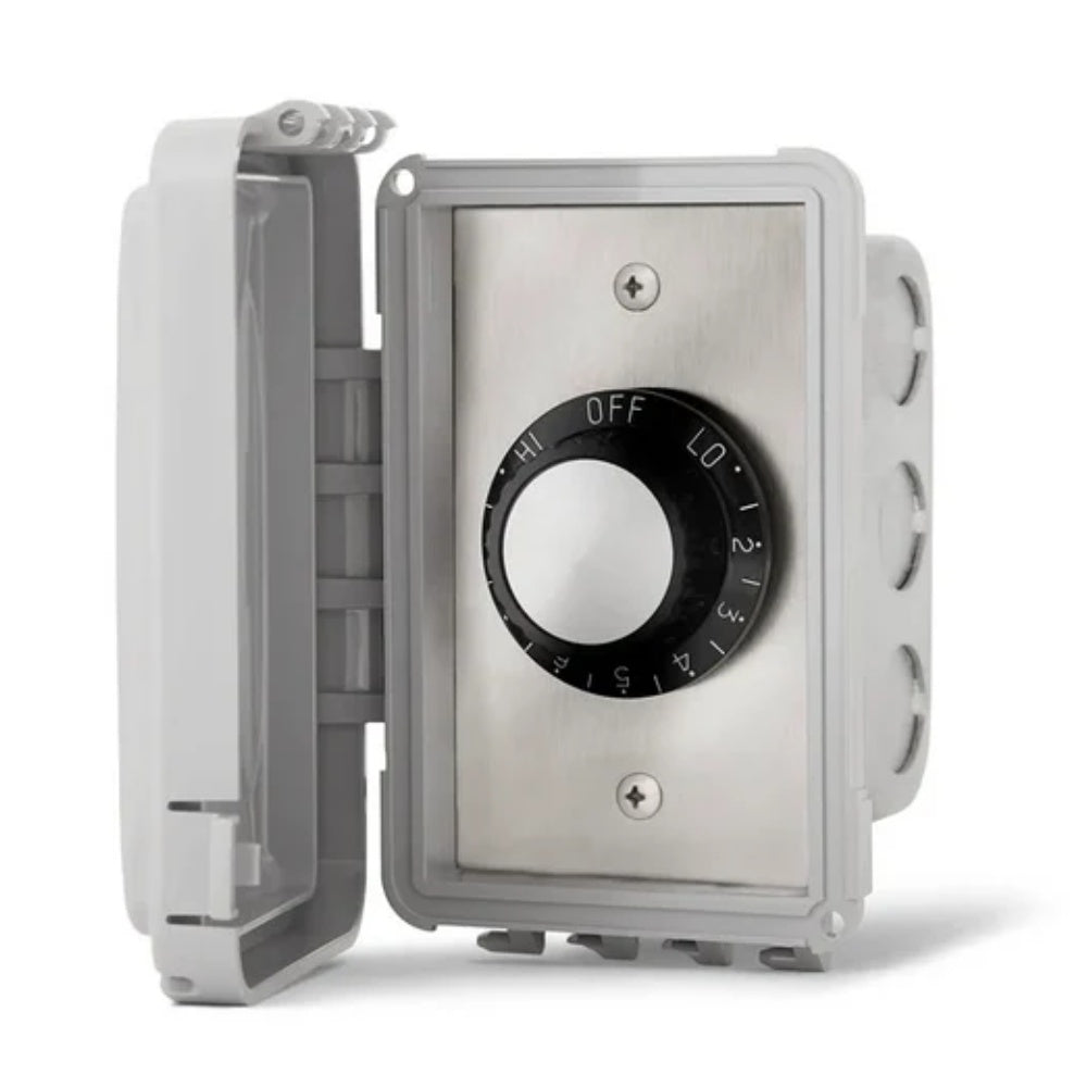 Infratech 120V Regulator Single Flush Mount with Weatherproof Cover