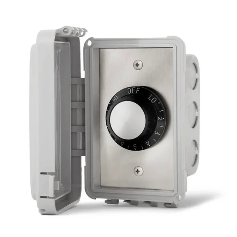 Infratech 240V Regulator Single Flush Mount with Weatherproof Cover