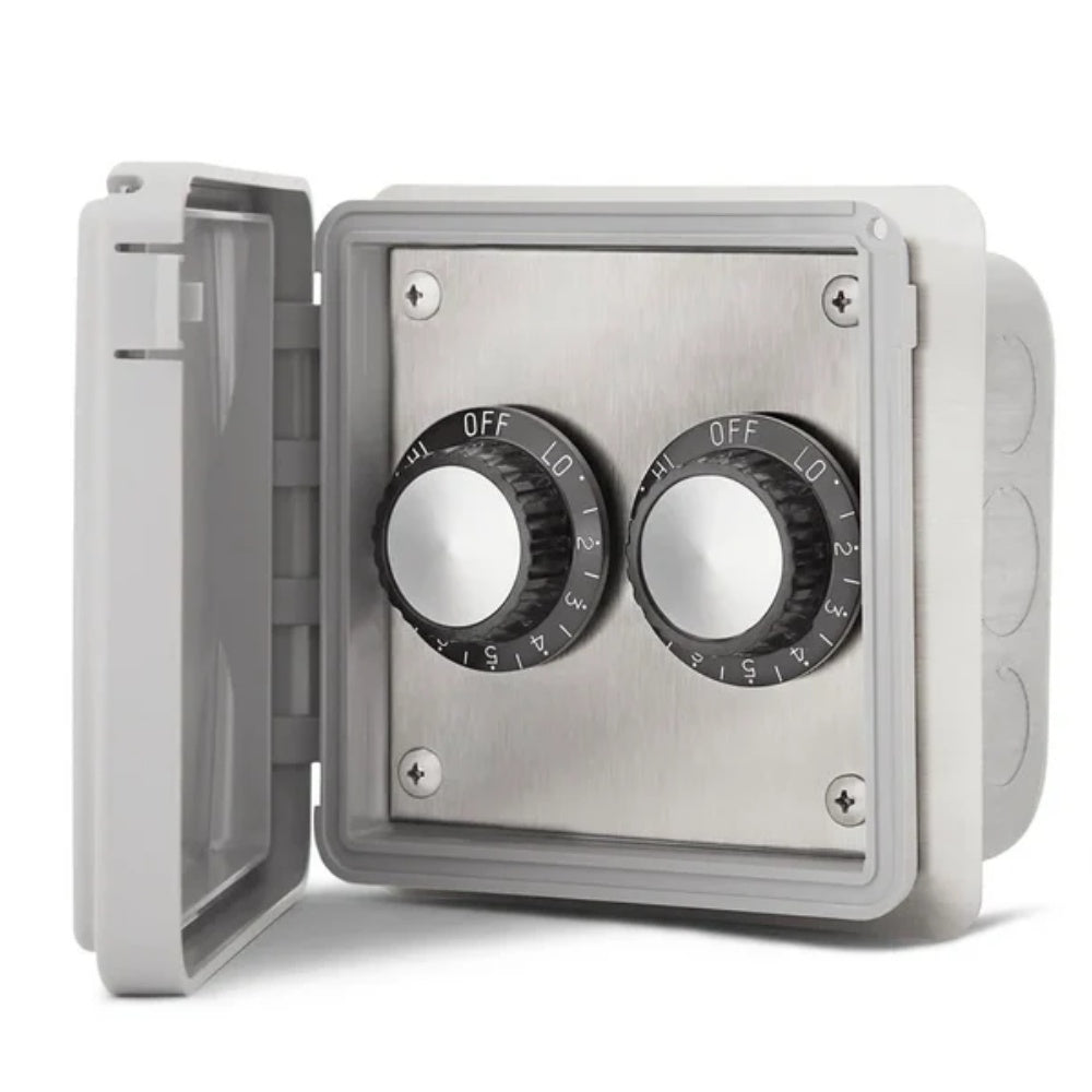 Infratech 240V Regulator Dual Flush Mount with Weatherproof Cover
