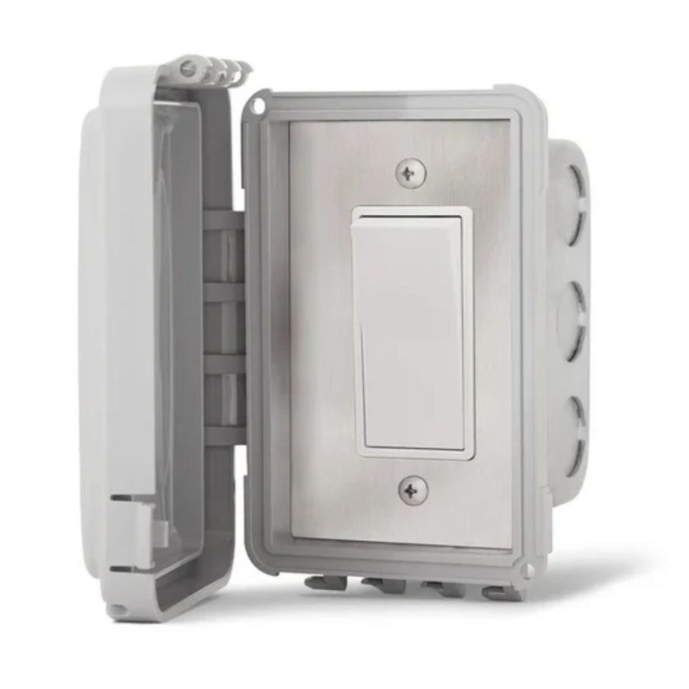 Infratech On/Off Switch Single Flush Mount with Weatherproof Cover