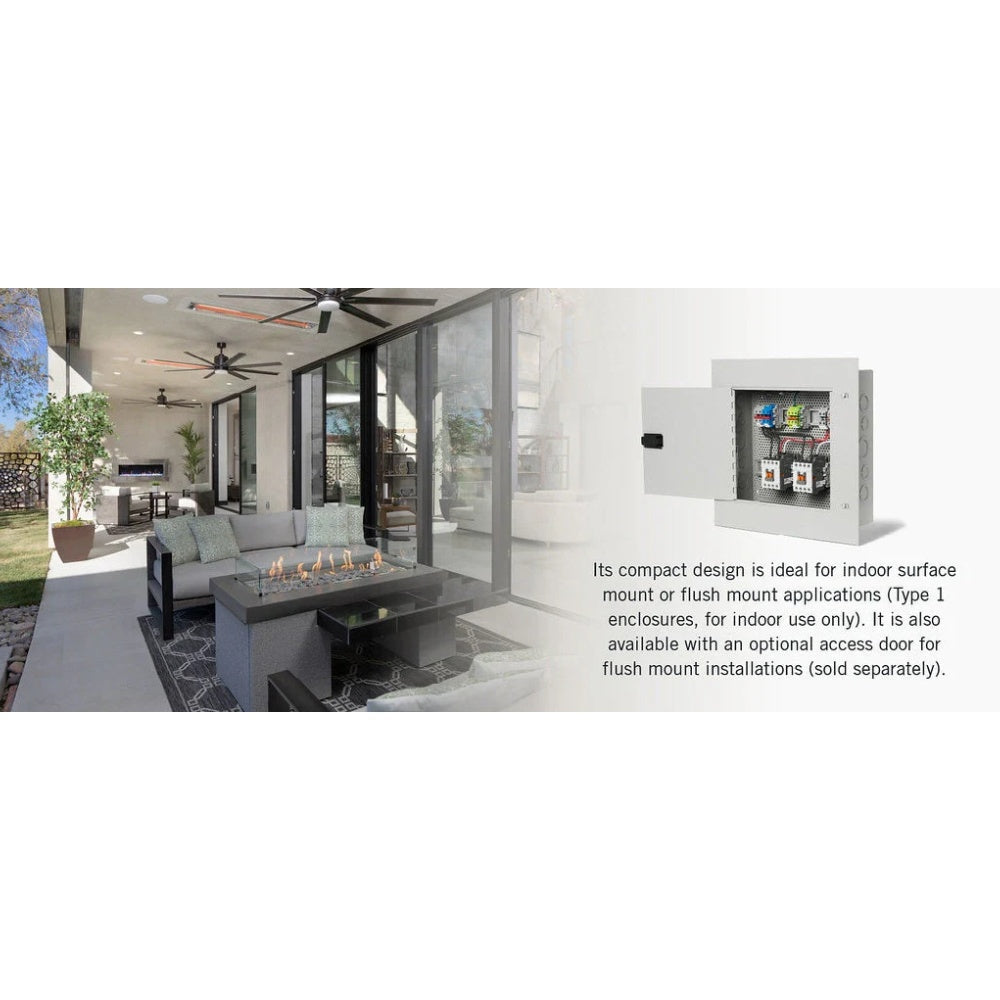 Infratech Flush Mount Access Door for Contactor Panel