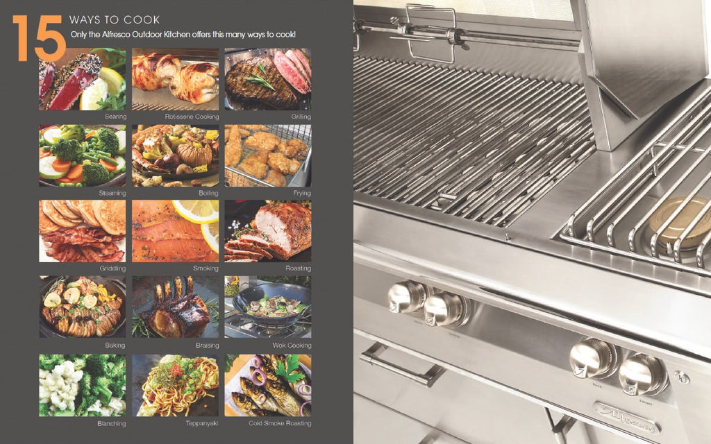 Alfresco ALXE-56BFG Built-In Grill, 56