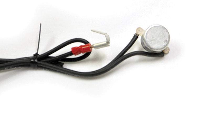 Fire high limit switch with wired sensor