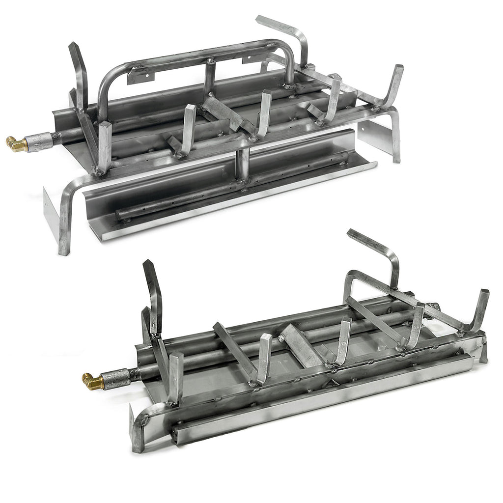 Grand Canyon Quaking Aspen Vented Gas Log Set with Stainless Steel Burner