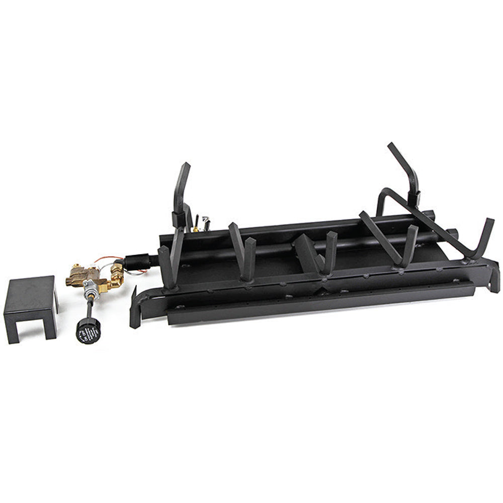 Grand Canyon Arizona Weathered Oak Vented Gas Log Set with ANSI Burner