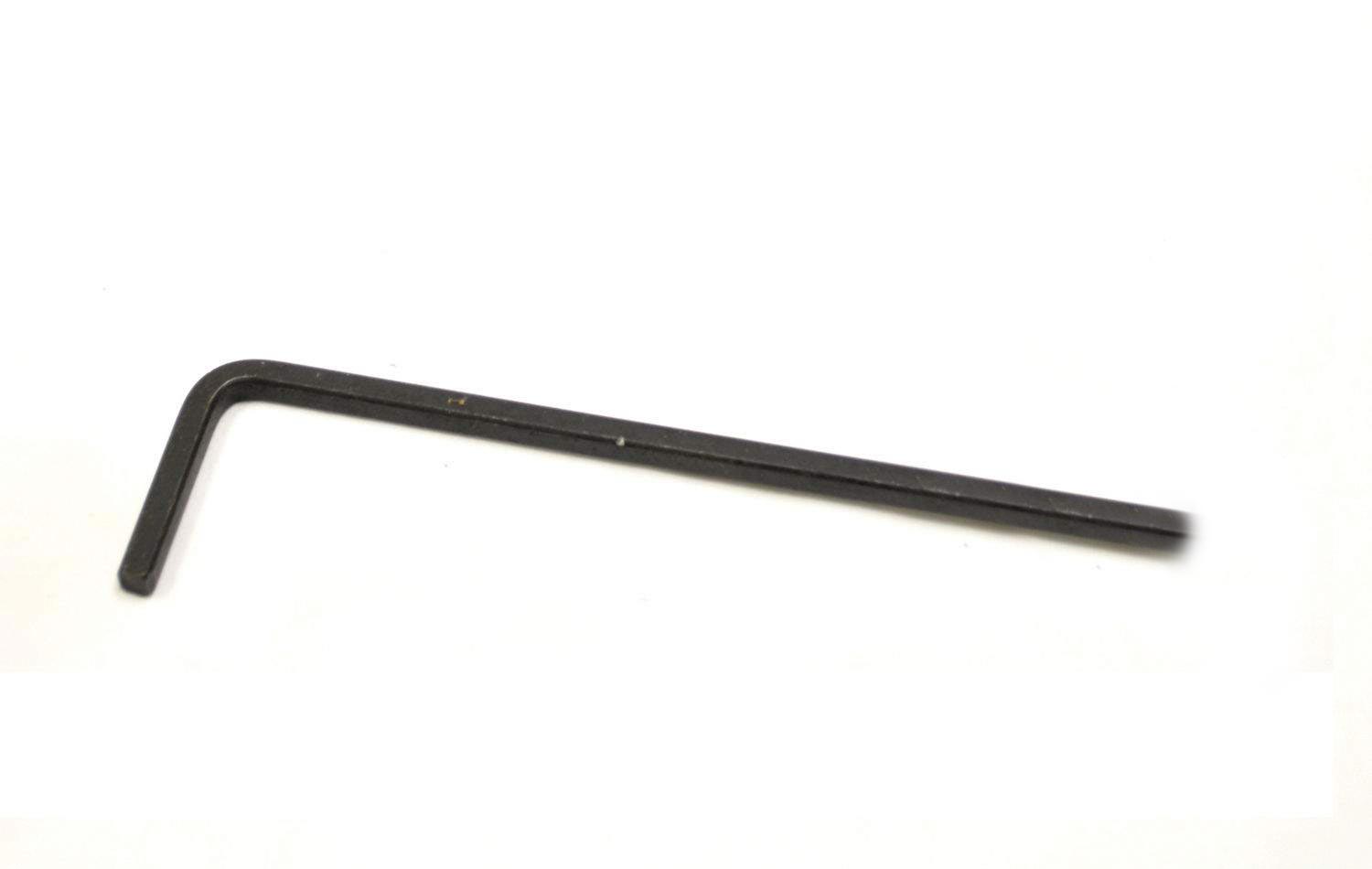 HPC Fire L-style stem wrench, 7-inch hex L-key, dark metal