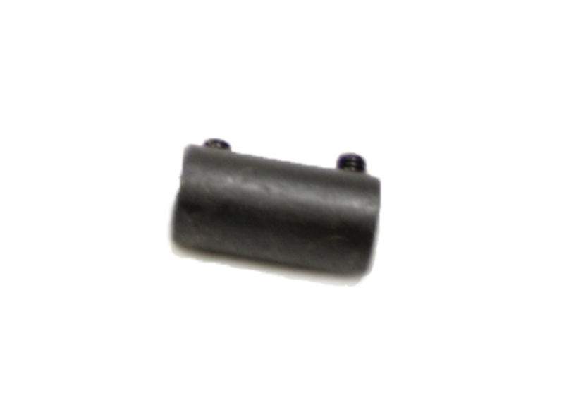 Metal connecting collar for stem wrench, dark finish, with two mounting screws