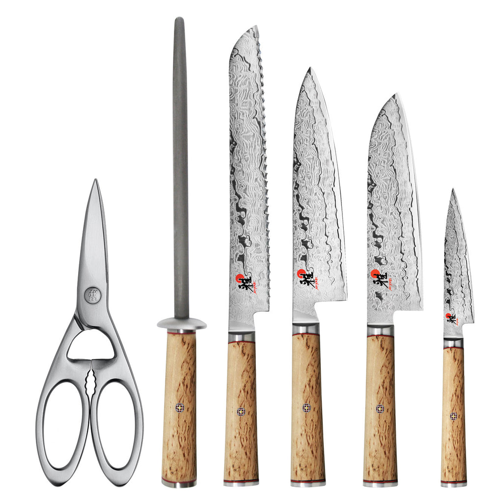 Miyabi Birchwood SG2 7-Piece Knife Block Set