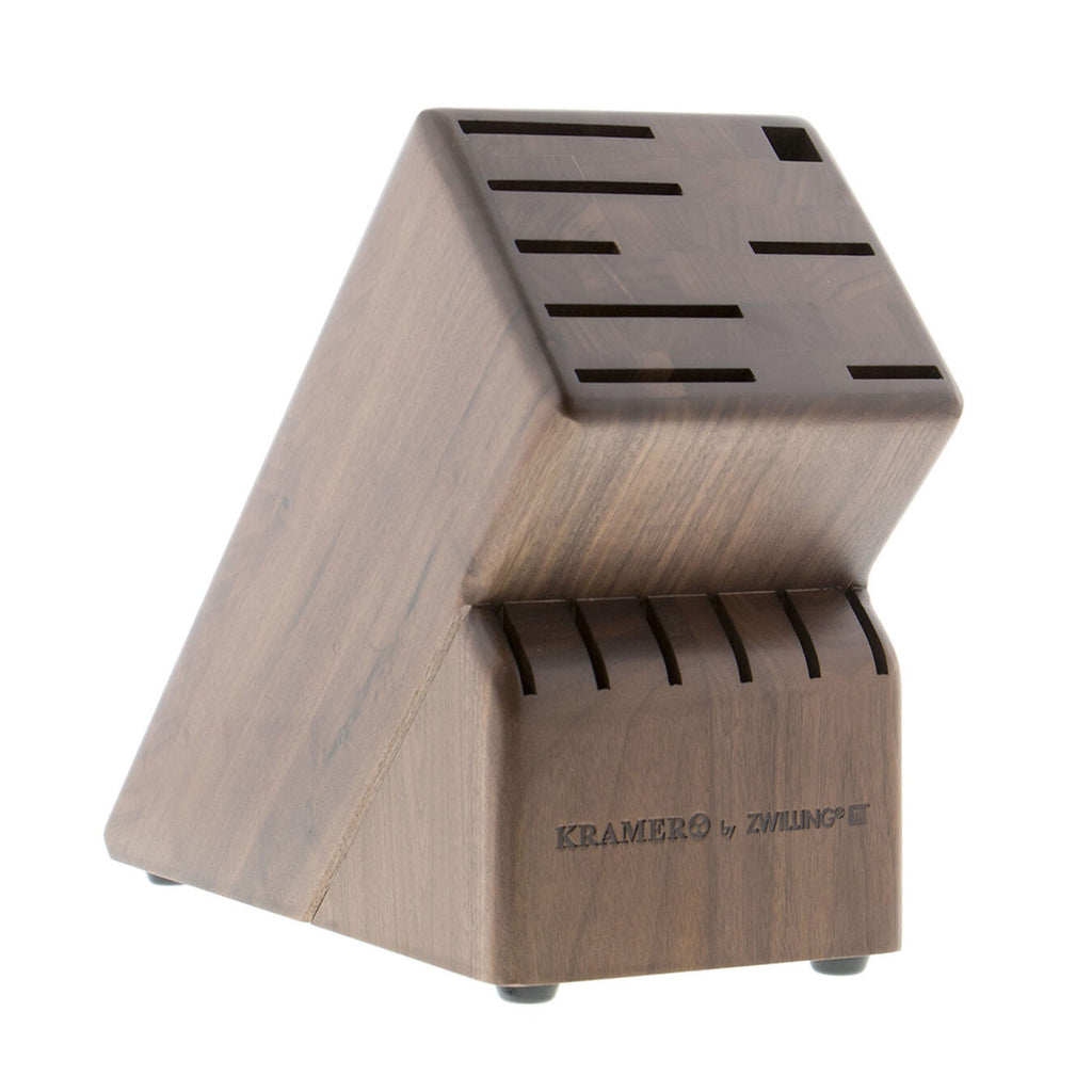 Zwilling J.A. Henckels Bob Kramer 14-Slot Walnut Knife Block