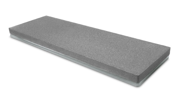 Bob Kramer glass water sharpening stone, 3000 grit, gray rectangle