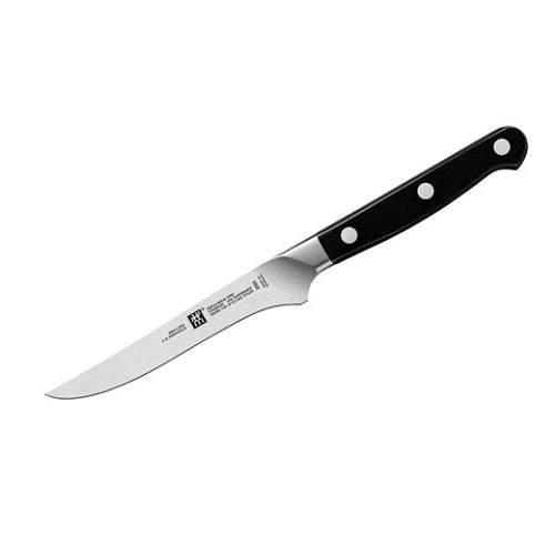 Zwilling J.A. Henckels Pro 4.5-inch steak knife, black handle, stainless blade