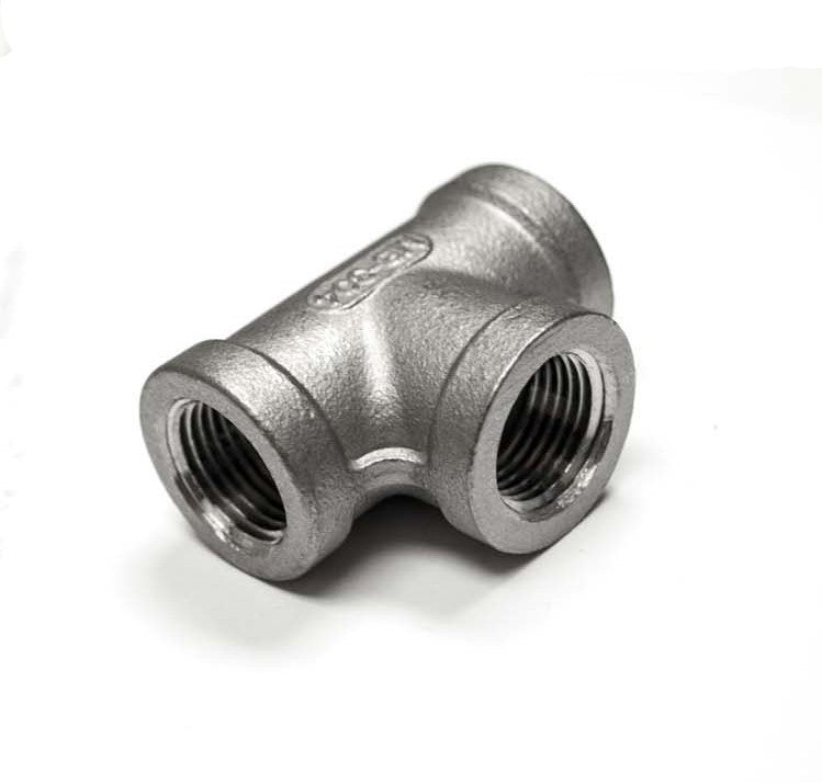 HPC Fire Stainless Steel Tee, 1/2-Inch