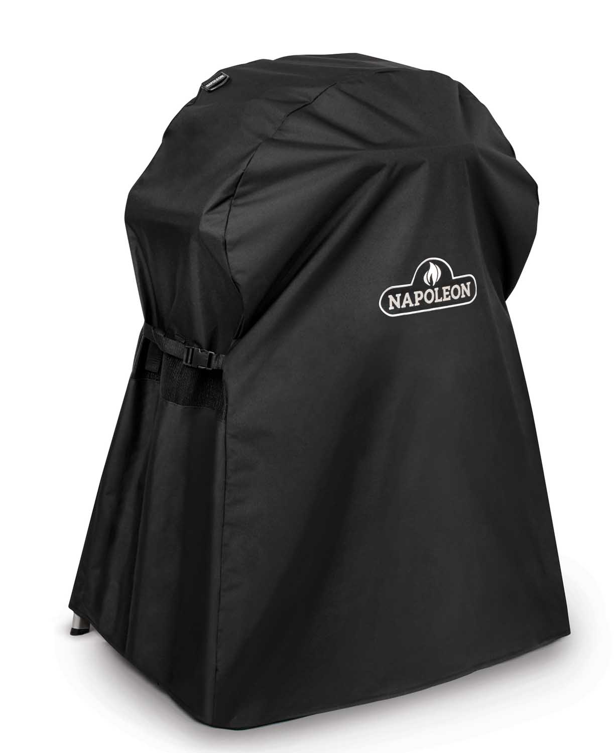 Napoleon black grill stand cover with side buckle strap