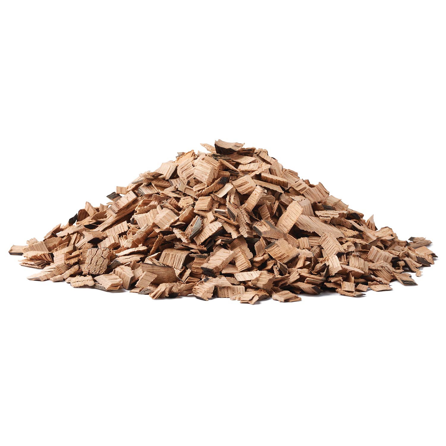 Whiskey barrel wood chips, small light brown pieces