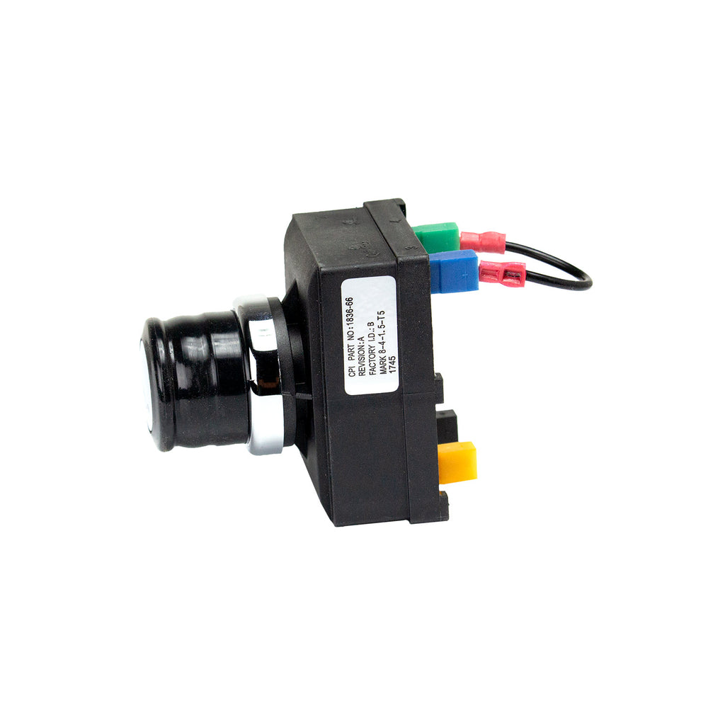 Fire battery spark igniter module with black cable and push-in wiring terminals