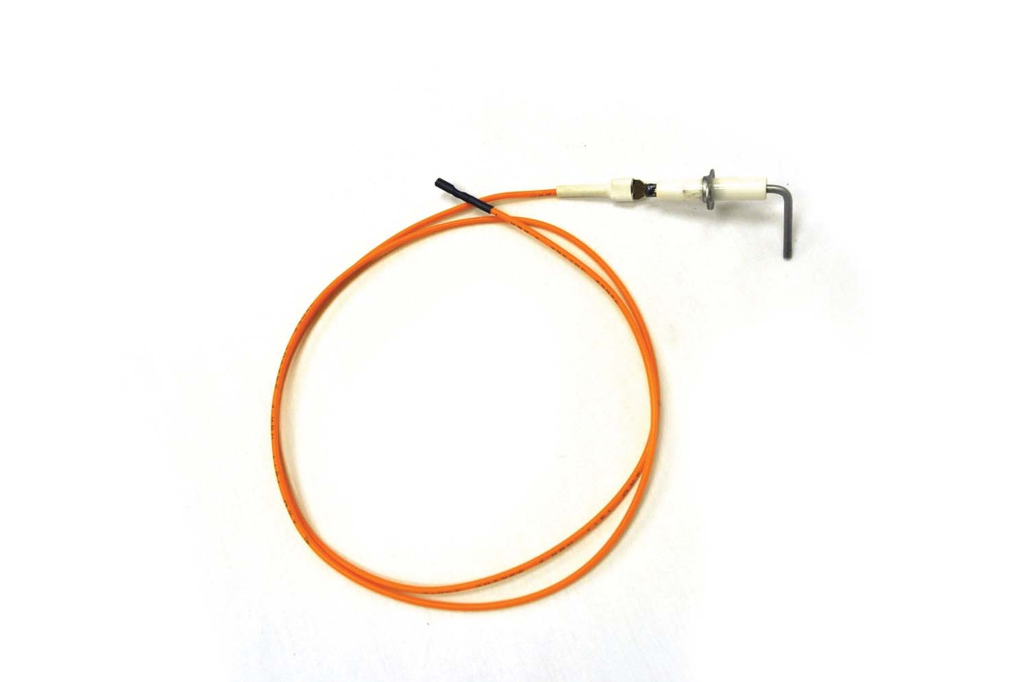 Fire igniter replacement with orange wire and metal spark electrode lead