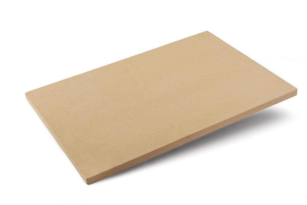 Rectangular baking stone, light tan, smooth surface
