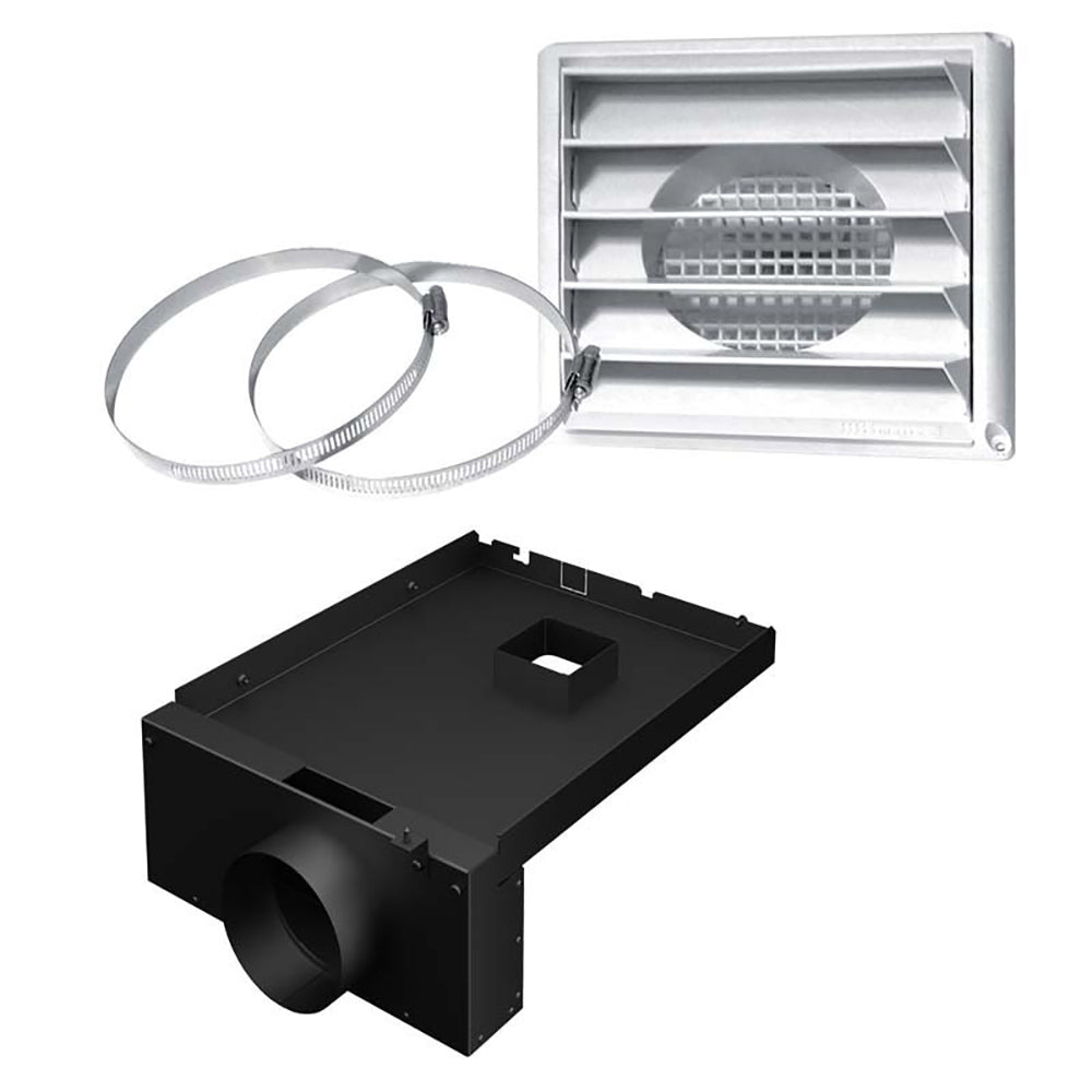 Osburn Fresh Air Intake Kit for Osburn 1700 Wood Stove on Legs
