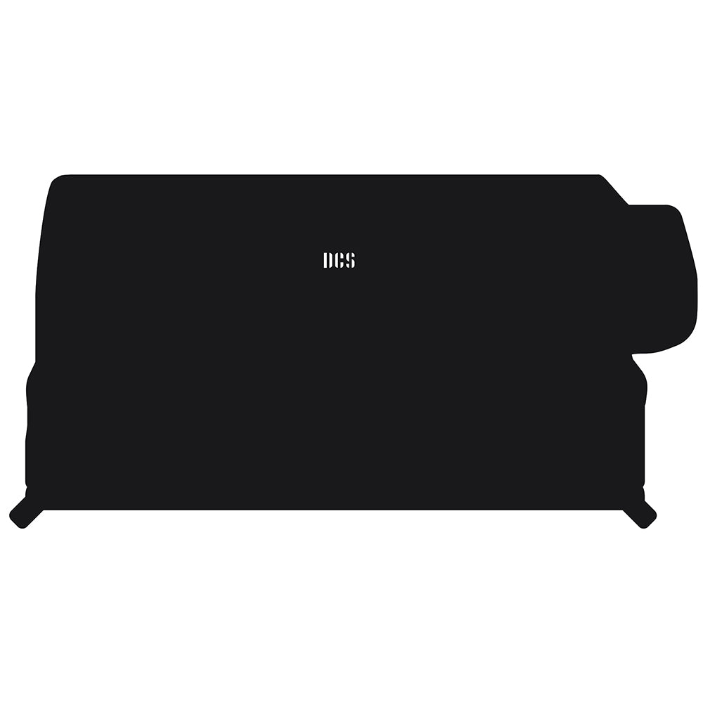 Vinyl grill cover, black, with centered DCS logo