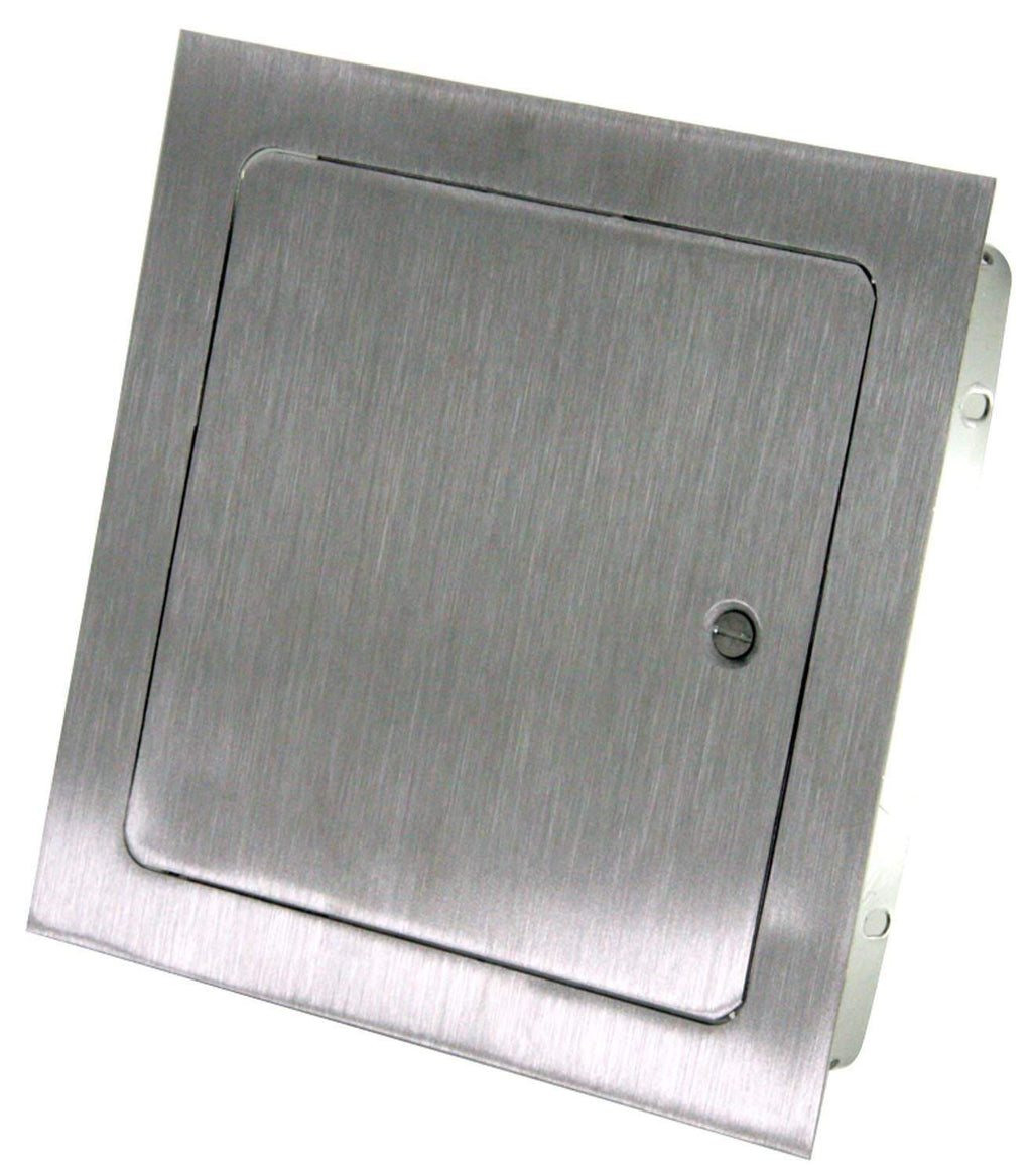 HPC Fire Recessed Mount Stainless Steel Access Door, 8x8 Inch