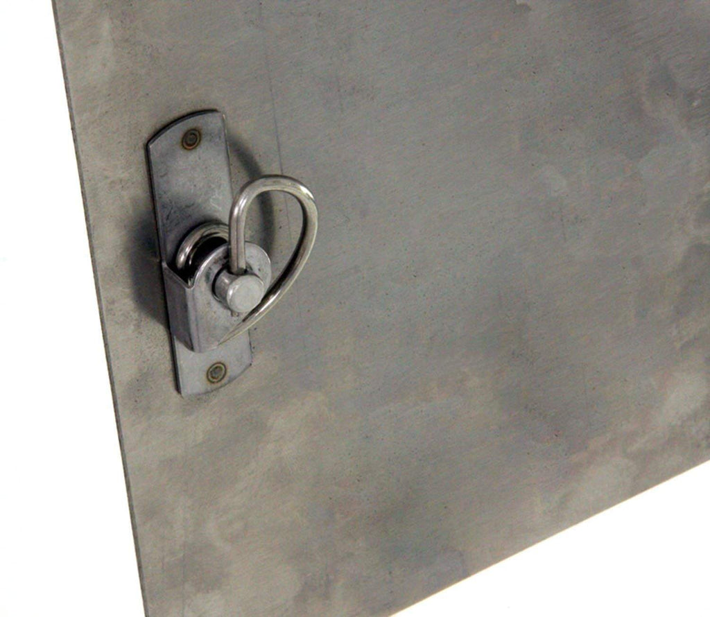 HPC Fire Surface Mount Stainless Steel Access Door, 8x8 Inch