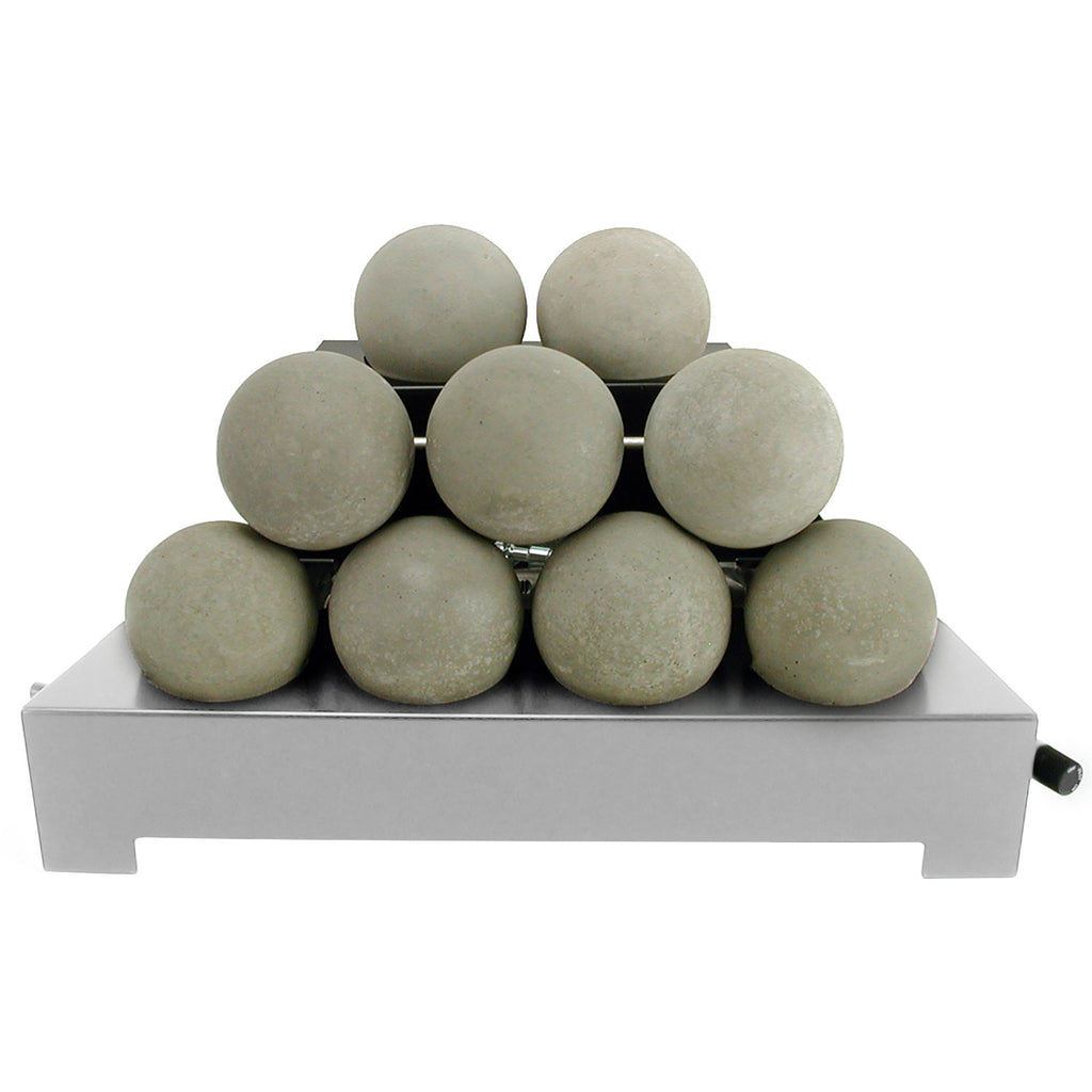 Rasmussen AFB20-SS Alterna Ventless FireBalls Stainless Steel 20-Inch Burner Kit