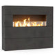 American Fyre Designs 211 Milan Tall Linear Outdoor Gas Fireplace