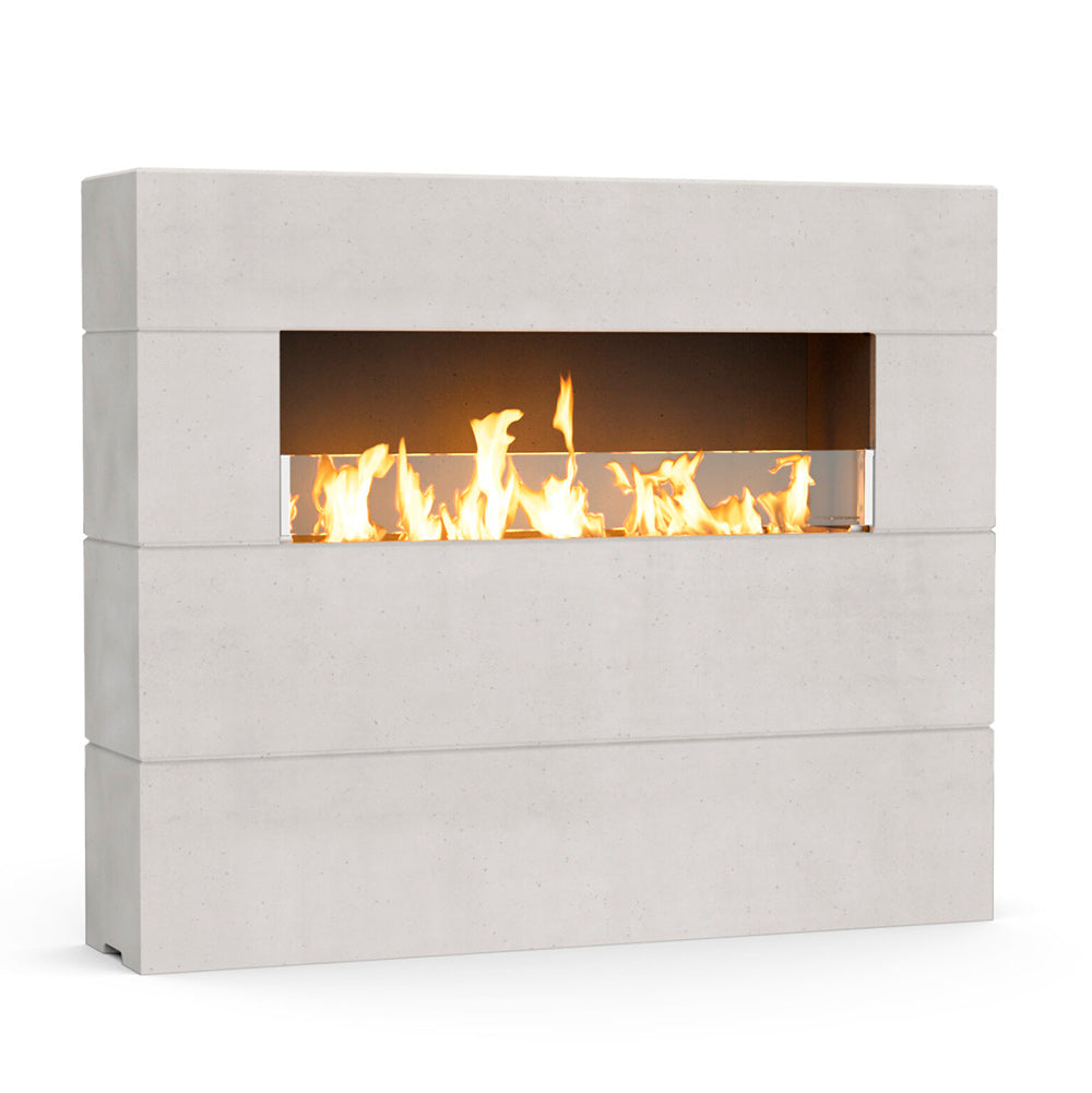 American Fyre Designs 211 Milan Tall Linear Outdoor Gas Fireplace