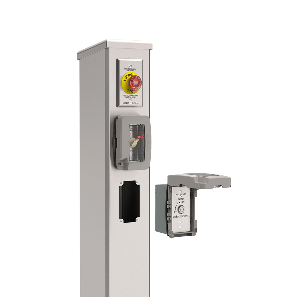 American Fyre Designs Control Tower with Several  Integrated Electric Controls