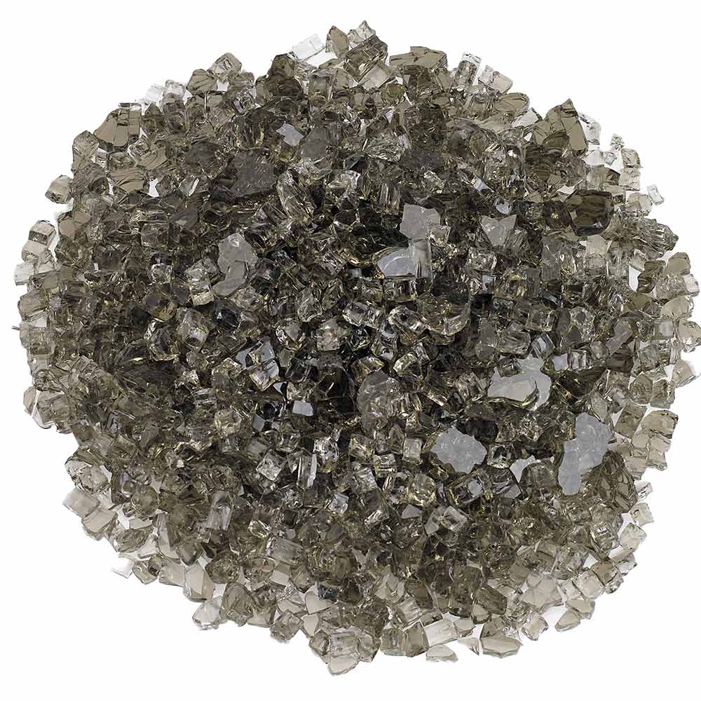 Spotix American Fire Glass 1/4-Inch Classic Fire Glass, 10-Pounds, Bronze – Spotix