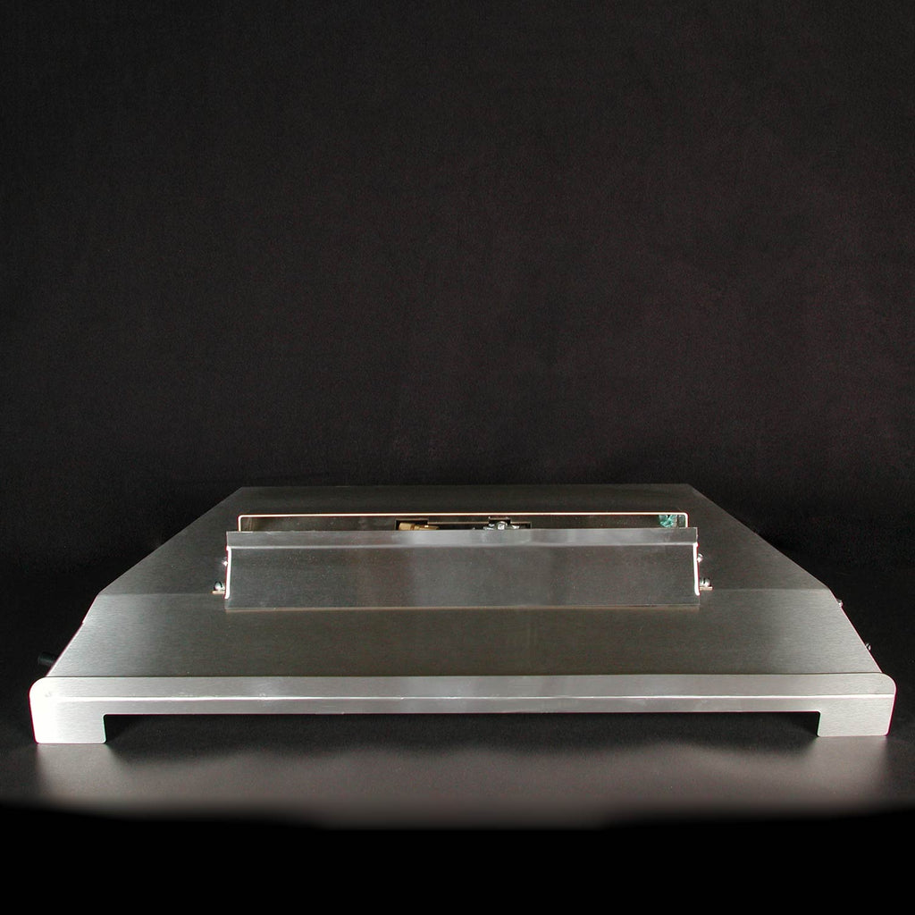 Ventless stainless burner kit with glass tray, unlit