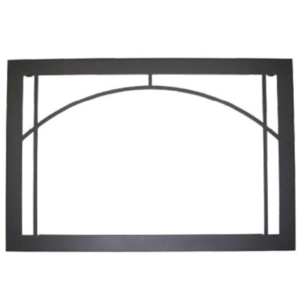 Amantii arch trim for TRD-33 with dark metal rectangular frame and arched center