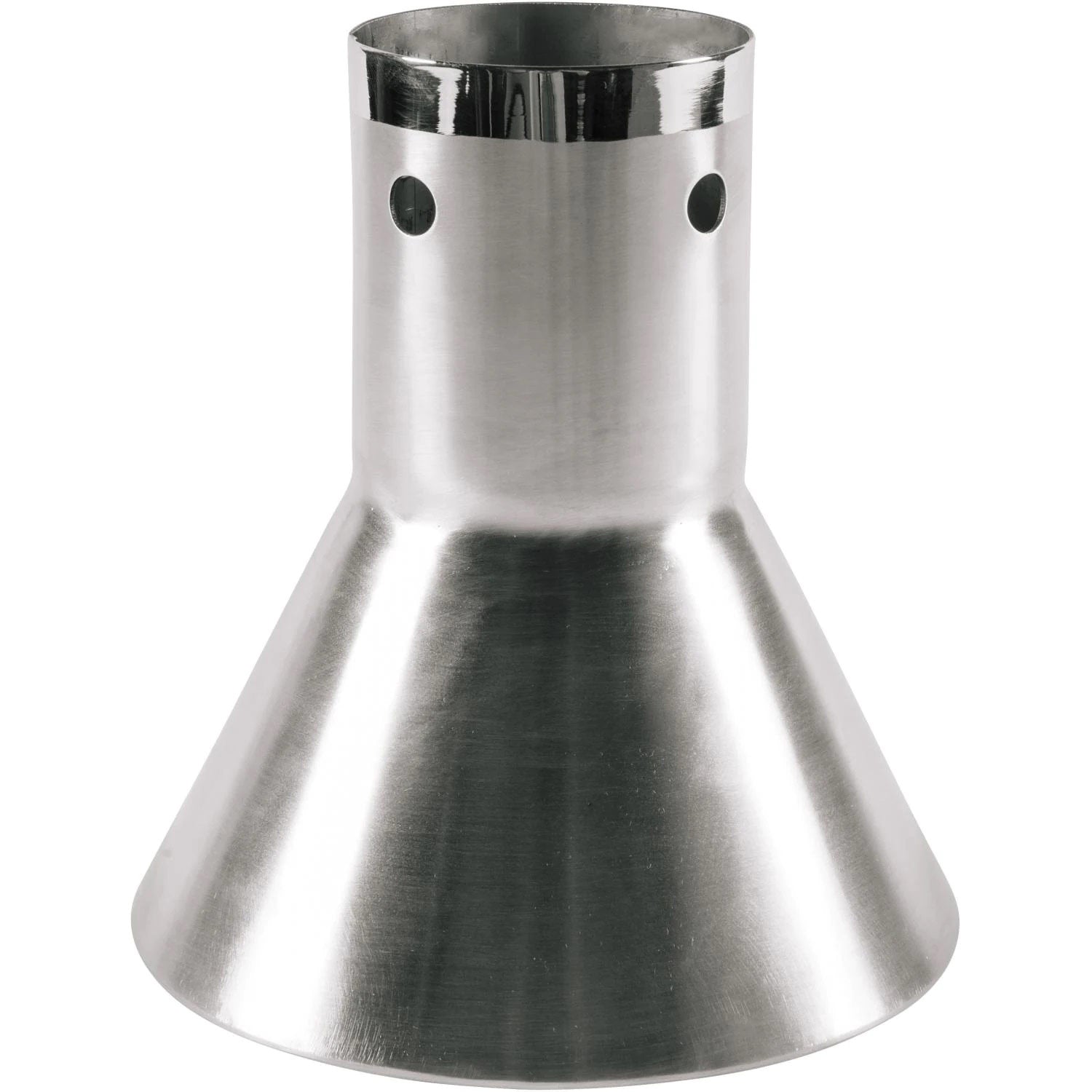 Stainless steel asado chicken roaster funnel with two side holes