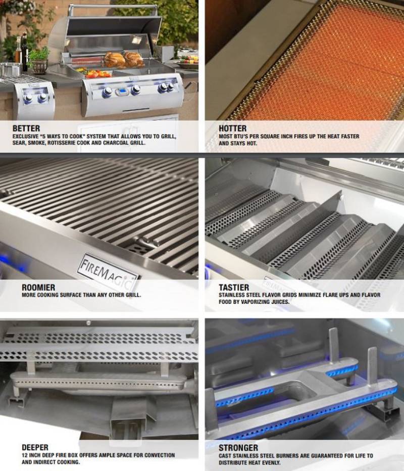 Fire Magic A790i Aurora Built-In Grill