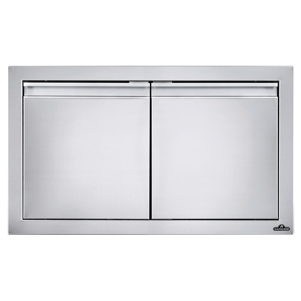 Napoleon Stainless Steel Small Double Door 30x16-Inches