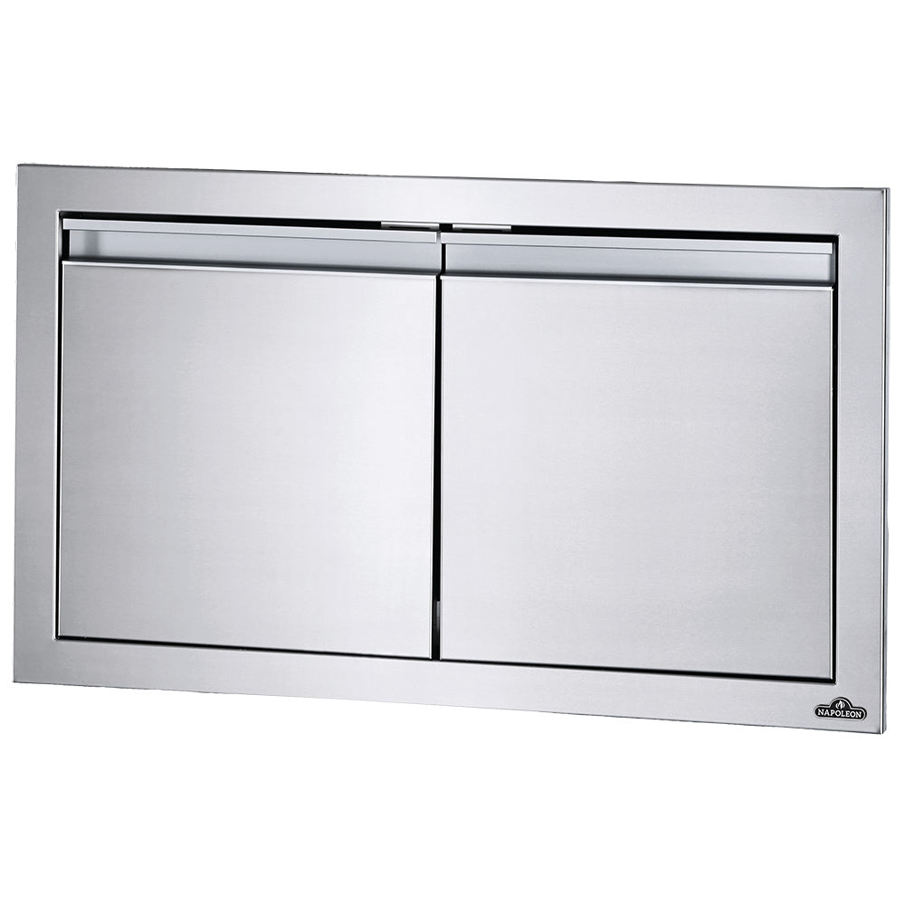 Napoleon Stainless Steel Small Double Door 30x16-Inches