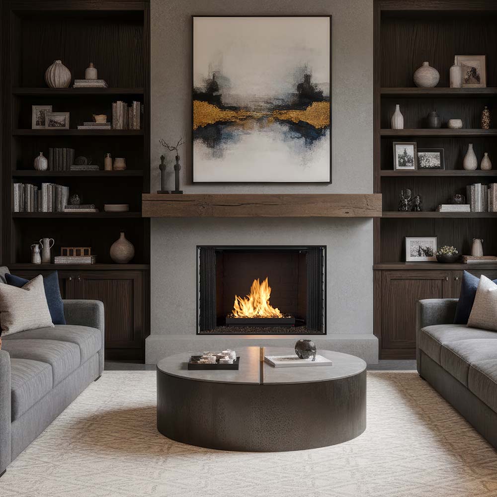 Majestic Biltmore 36-Inch Wood Burning Fireplace