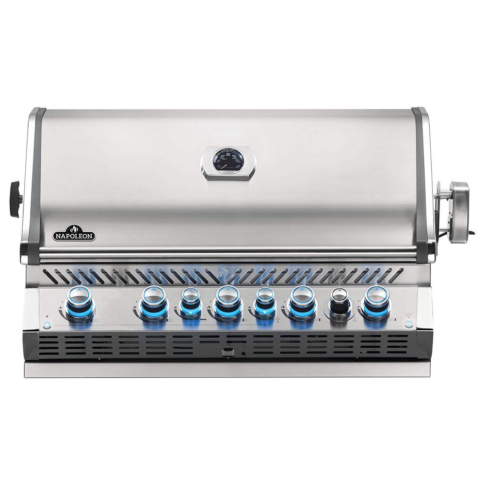 Napoleon BIPRO665RBNSS-3 Prestige PRO 665 Built-In Gas Grill with Rotisserie